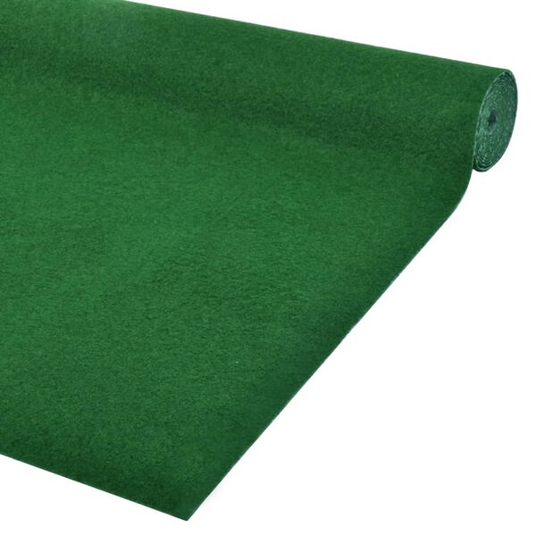 vidaXL Gazon artificial cu crampoane, verde, 4x1 m
