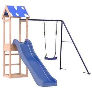 vidaXL Set de joacă pentru exterior, lemn masiv de douglas