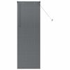 vidaXL Jaluzele venetiene Gri &icirc;nchis 175 x 60 cm Aluminiu