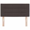 vidaXL Tăblie cap cu headboard Maro închis 100 cm Piele artificială