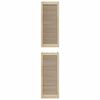vidaXL Ușă de Dulap cu ușă 2 pcs natural 140.5 x 2 x 59.5 cm
