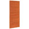 vidaXL Ușă hambar 90 x 2,5 x 208 cm Lemn masiv de pin Maro ceruit