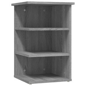 vidaXL Dulap lateral, gri sonoma, 35x35x55 cm, lemn prelucrat