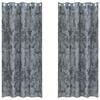 vidaXL Cortine din catifea 2 buc. Gri argintie 225 x 140 cm Catifea