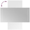 vidaXL Oglinda de baie cu LED, 30x60 cm