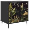 vidaXL Dulap de Baie RHENEN Stejar Negru 60 x 40 x 61 cm