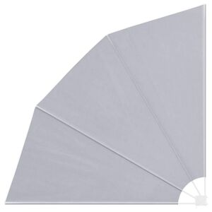 vidaXL Copertină laterală pliabilă de balcon, gri, 210x210 cm
