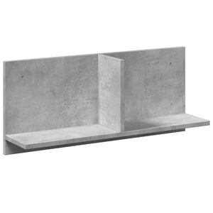 vidaXL Dulap de perete, gri beton, 70x16,5x30 cm, lemn prelucrat