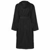vidaXL Halat de baie KINN Negru XXXL Bumbac