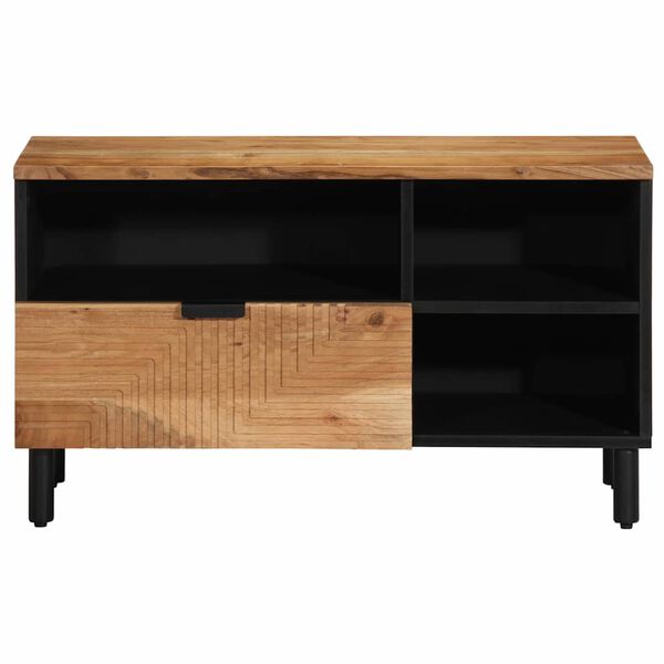 vidaXL Unități TV Lemn Solid de Acacia 80 x 33,5 x 46 cm Lemn compozit