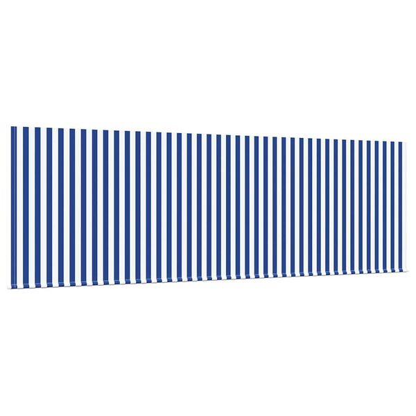 vidaXL Cortina Retractabilă Manual albastru 350 x 200 cm țesătură