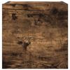 vidaXL Comode TV montaj pe perete 4 buc. stejar fumuriu 30,5x30x30 cm