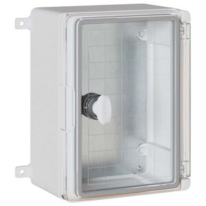 vidaXL Dulap de control Gri 25 x 13 x 24 cm Plastic ABS