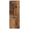 vidaXL Set mobilier de baie, 4 piese, lemn vechi, lemn prelucrat