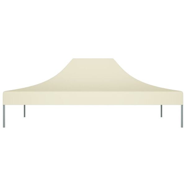 vidaXL Acoperiș pentru cort de petrecere, crem, 4,5 x 3 m, 270 g/m²