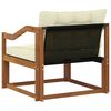 vidaXL Set de canapele de exterior Lemn solid de Acacia și Textilene
