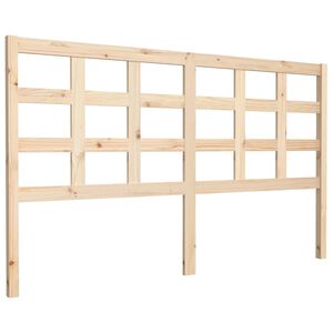 vidaXL Tăblie de pat, 165,5x4x100 cm, lemn masiv de pin