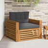 vidaXL Set de canapele de exterior Lemn de acacia solid și poliester