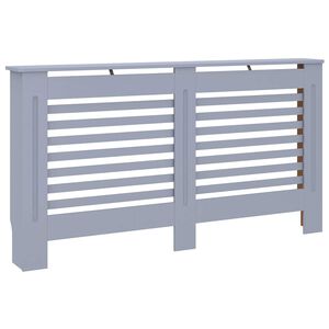 vidaXL Mască pentru calorifer, antracit, 152 x 19 x 81,5 cm, MDF