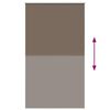 vidaXL Jaluzea cu role opace cafea 140x210 cm lățime material 136,6 cm