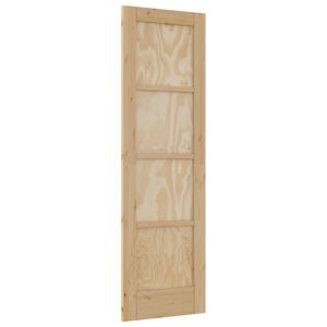 vidaXL Ușă de interior natural 61 x 198,5 cm placaj