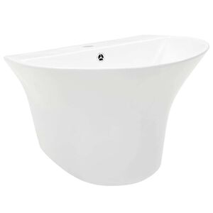 vidaXL Chiuvetă Alb 56 x 48 x 42 cm Ceramică Smălțuită