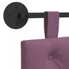 vidaXL Cap de pat suspendat Pe perete Violet 130 x 55 x 7 cm Catifea