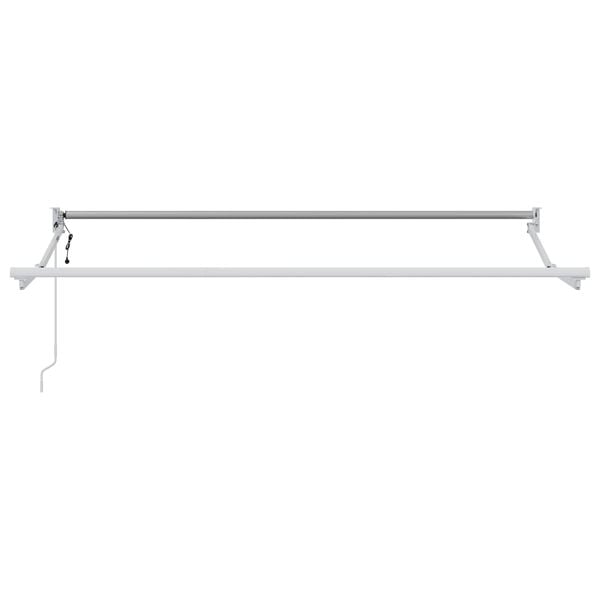 vidaXL Cort electric retractabil Galben, Portocaliu și Alb 3,5 x 2 m