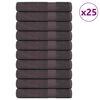 vidaXL Prosoape de saună, FROGN, 25 buc., antracit, 80x200 cm, 360 g/m&sup2;
