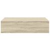 vidaXL Dulapuri de perete cu sertar, 2 buc., stejar, 40x23,5x10 cm MDF