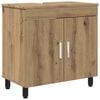 vidaXL Unitate Vanity pentru Baie Stejar Artizanal 60 x 35 x 60 cm