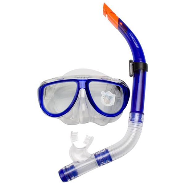Waimea Mască de scufundări senior cu snorkel, albastru cobalt, 88DI