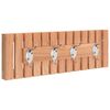 vidaXL Cuier de perete, 42x8,5x14 cm, lemn masiv de nuc