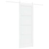 vidaXL Ușă glisantă ORKDAL 78 x 202 cm Lemn prelucrat Alb