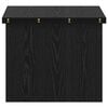 vidaXL Masă de cafea Stejar Negru 55 x 54,5 x 45 cm Lemn compozit
