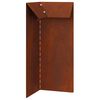 vidaXL Gard pentru melci Ruginit 10 x 10 x 25 cm