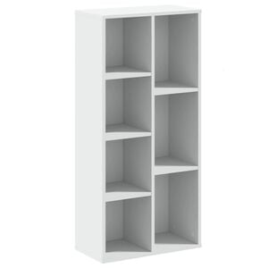 vidaXL Bibliotecă, alb, 50x25x105 cm, lemn prelucrat