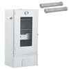 vidaXL Smoker rece cu tub de fum 44,5 x 29 x 83 cm Oțel galvanizat