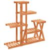 vidaXL Suport pentru flori, 95 x 25 x 96 cm, lemn masiv de brad