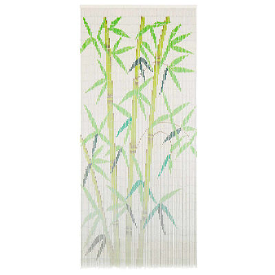 vidaXL Perdea de ușă pentru insecte, 90 x 200 cm, bambus