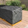 vidaXL Husă pentru mobilă Negru 260 x 210 x 80 cm Material Oxford 420D