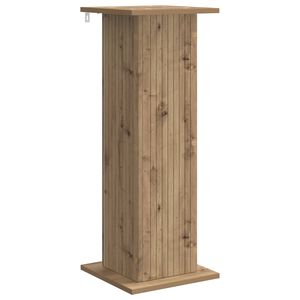 vidaXL Suport pentru plante Stejar Artizanal 30,5 x 30 x 80,5 cm