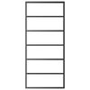 vidaXL Ușă glisantă cu set feronerie, 90x205 cm, sticlă ESG/aluminiu
