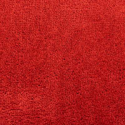 vidaXL Covor „OVIEDO”, fire scurte, roșu, 100x200 cm