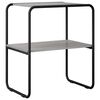 vidaXL Masă de consolă Sonoma gri 60 x 42,5 x 70 cm Lemn prelucrat