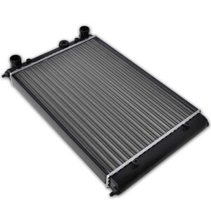 vidaXL Răcitor de Apă Negru Metal