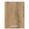 vidaXL Dulap suspendat 2 pcs Stejar Artisan și Alb 30 x 31 x 40 cm