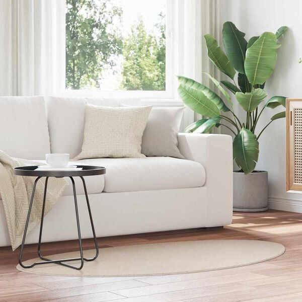 vidaXL Covoare de zonă HUARTE Bej 80 x 150 cm Poliester