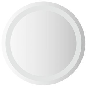 vidaXL Oglindă de baie cu LED, 40 cm, rotundă