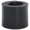 vidaXL Margine de cauciuc pentru plug de zăpadă negru 150x15x1 cm